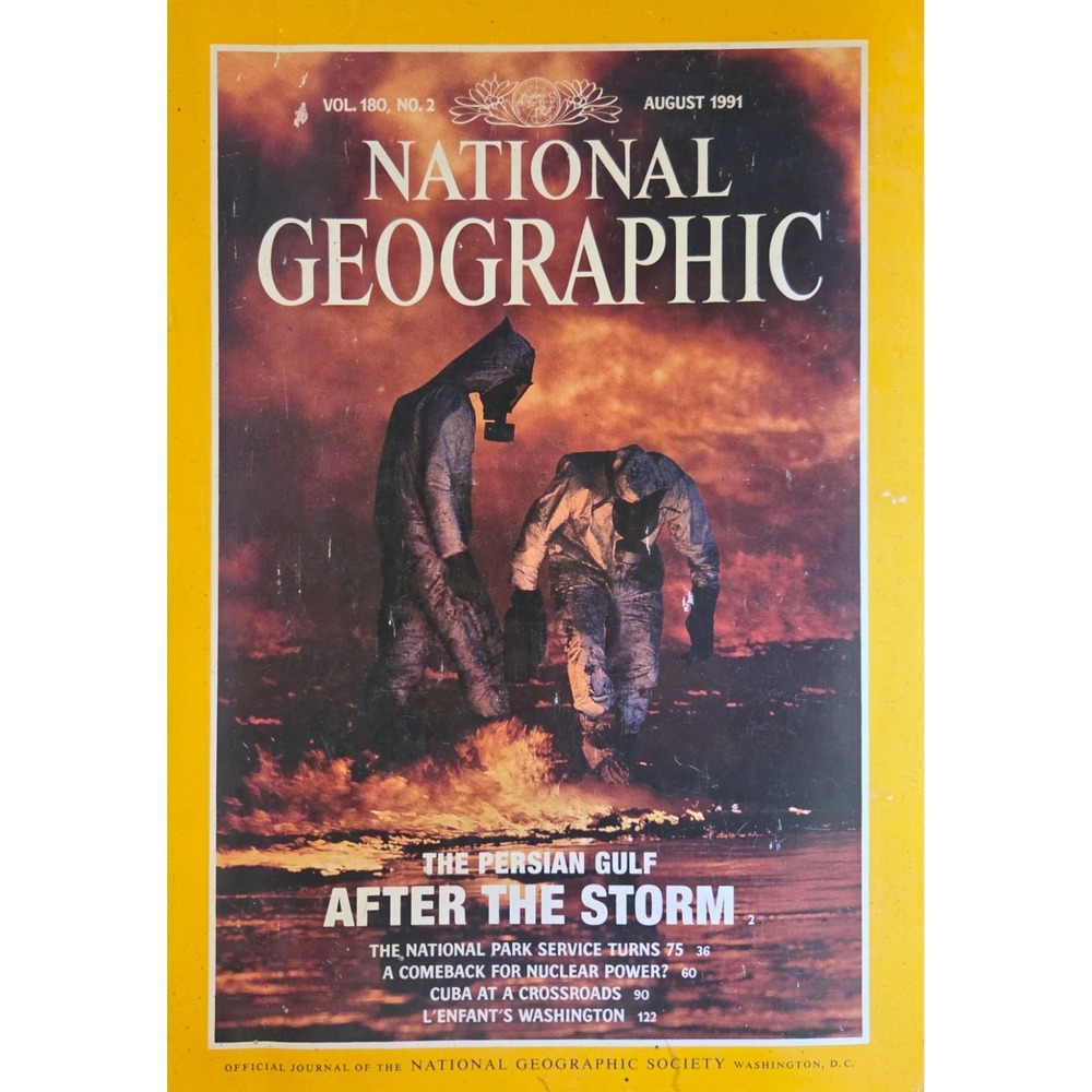 National Geographic Magazine August 1991
